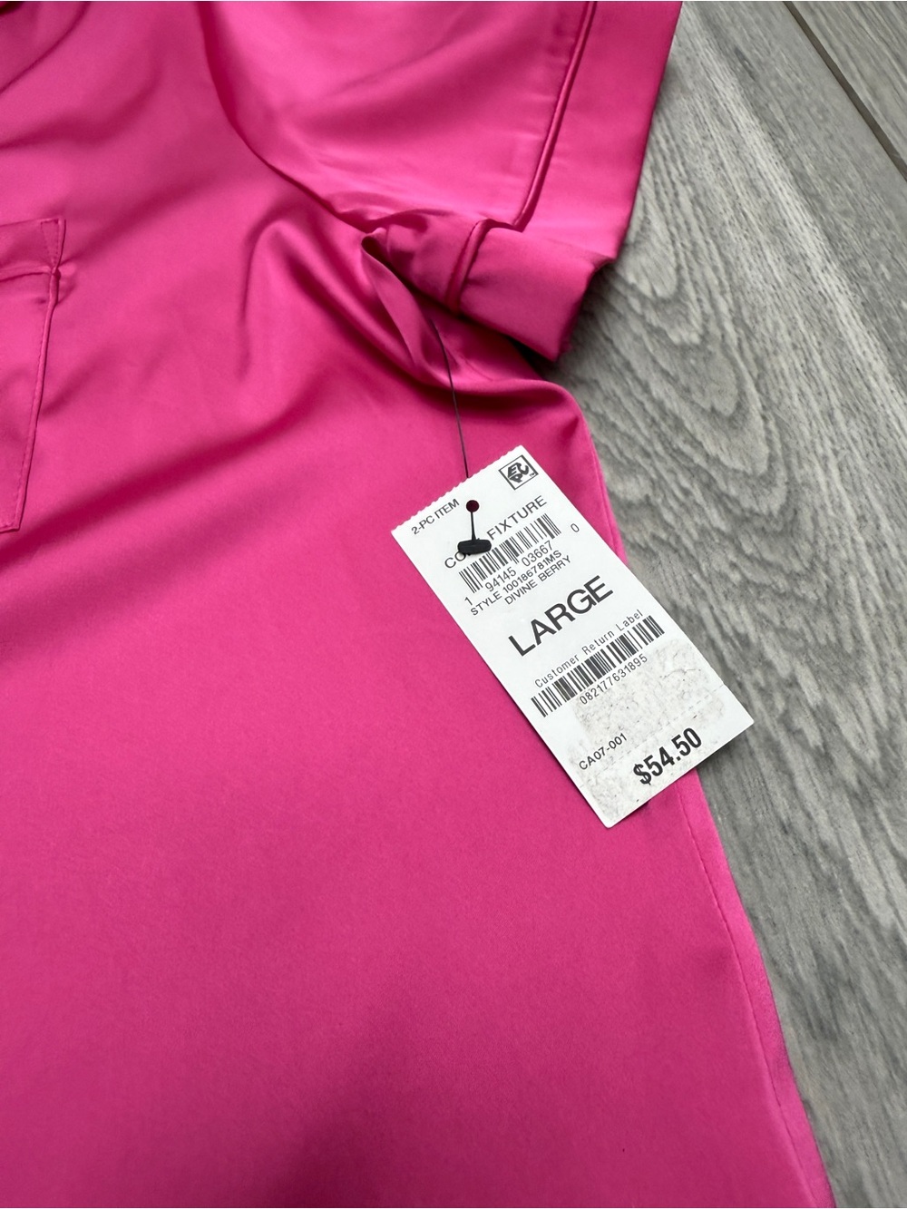 I.N.C. Women's Short PJ Set in Hot Pink Size Large - Picture 8 of 13